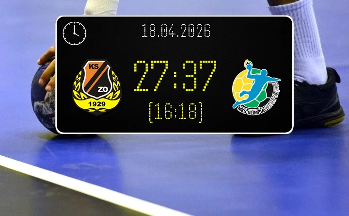 [PIŁKA RĘCZNA] I Liga Mężczyzn (Grupa D) – 23. kolejka – KSZO Ostrowiec Świętokrzyski – MKS Olimpia MEDEX Piekary Śląskie 27:37