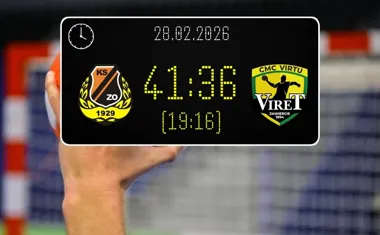 [PIŁKA RĘCZNA] I Liga Mężczyzn (Grupa D) – KSZO Ostrowiec Świętokrzyski – CMC VIRTU VIRET Zawiercie 41:36