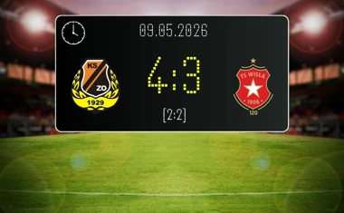 [PIŁKA NOŻNA] Betclic 3. Liga Grupa 4 (Grupa IV) – KSZO Ostrowiec – Wisła Kraków II 4:3