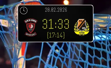 [PIŁKA RĘCZNA] Walka o punkty w I Lidze Mężczyzn (Grupa D) – UKS SMS Wybicki Kielce – KSZO Ostrowiec Świętokrzyski 31:33