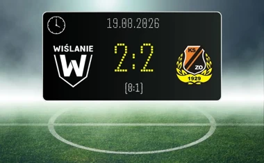[PIŁKA NOŻNA] Wiślanie Master Way Skawina – KSZO Ostrowiec 2:2 w Betclic 3. Liga Grupa 4 (Grupa IV). Goście odrobili dwubramkową stratę