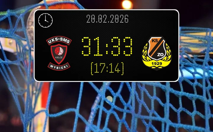 [PIŁKA RĘCZNA] Walka o punkty w I Lidze Mężczyzn (Grupa D) – UKS SMS Wybicki Kielce – KSZO Ostrowiec Świętokrzyski 31:33
