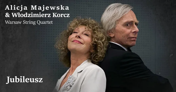 Grafika promocyjna wydarzenia Alicja Majewska & Włodzimierz Korcz „Jubileusz” — Ostrowiec Świętokrzyski, 25 maja 2026