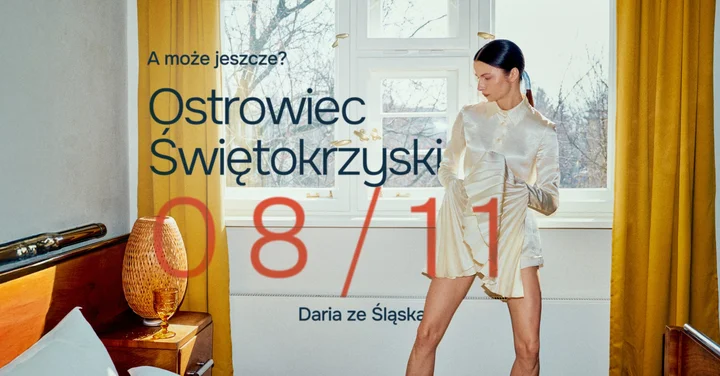 Obrazek przedstawia grafikę promocyjną wydarzenia Daria ze Śląska z koncertem w Ostrowcu Świętokrzyskim