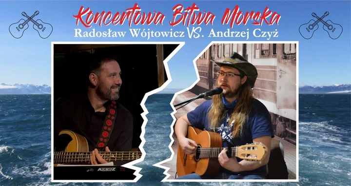 Grafika promocyjna wydarzenia Koncertowa Bitwa Morska — Ostrowiec Świętokrzyski