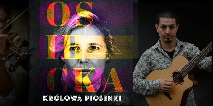 Grafika promocyjna wydarzenia Osiecka Królową Piosenki — koncert w Kameleon Klub, Ostrowiec Świętokrzyski