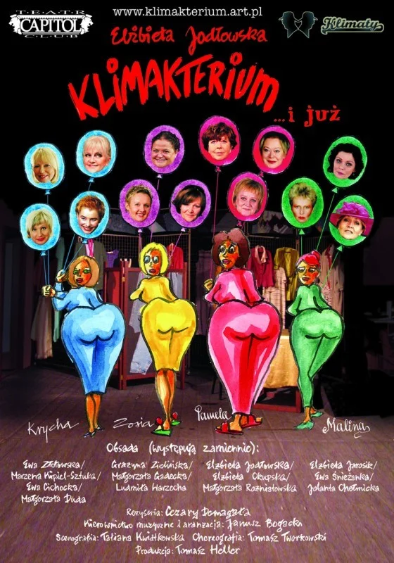 Grafika promocyjna wydarzenia Spektakl o menopauzie w Ostrowcu Świętokrzyskim