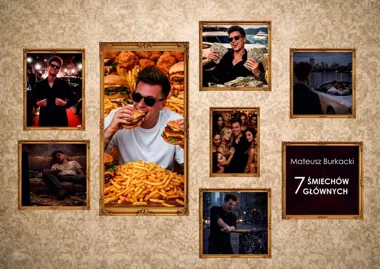 Grafika promocyjna wydarzenia Stand-up: Mateusz Burkacki — 7 śmiechów głównych w Ostrowcu Świętokrzyskim