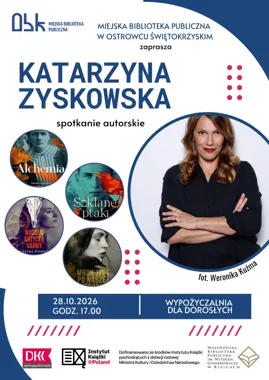 Spotkanie autorskie z Katarzyną Zyskowską