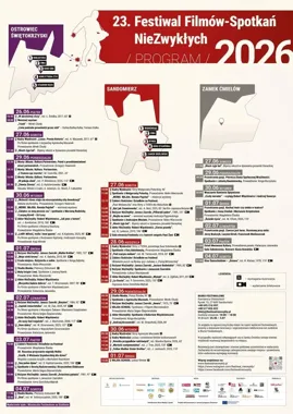 Film, książka i wielkie nazwiska - Festiwal NieZwykłych wraca do biblioteki