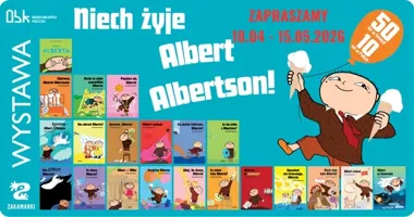 Albert Albertson wraca do biblioteki - mały bohater z wielką codziennością