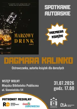 Ostrowczanka debiutuje z nową powieścią. Spotkanie w bibliotece