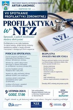 Profilaktyka bez tajemnic: w Ostrowcu sprawdzą skład ciała i pokażą, jak dbać o zdrowie
