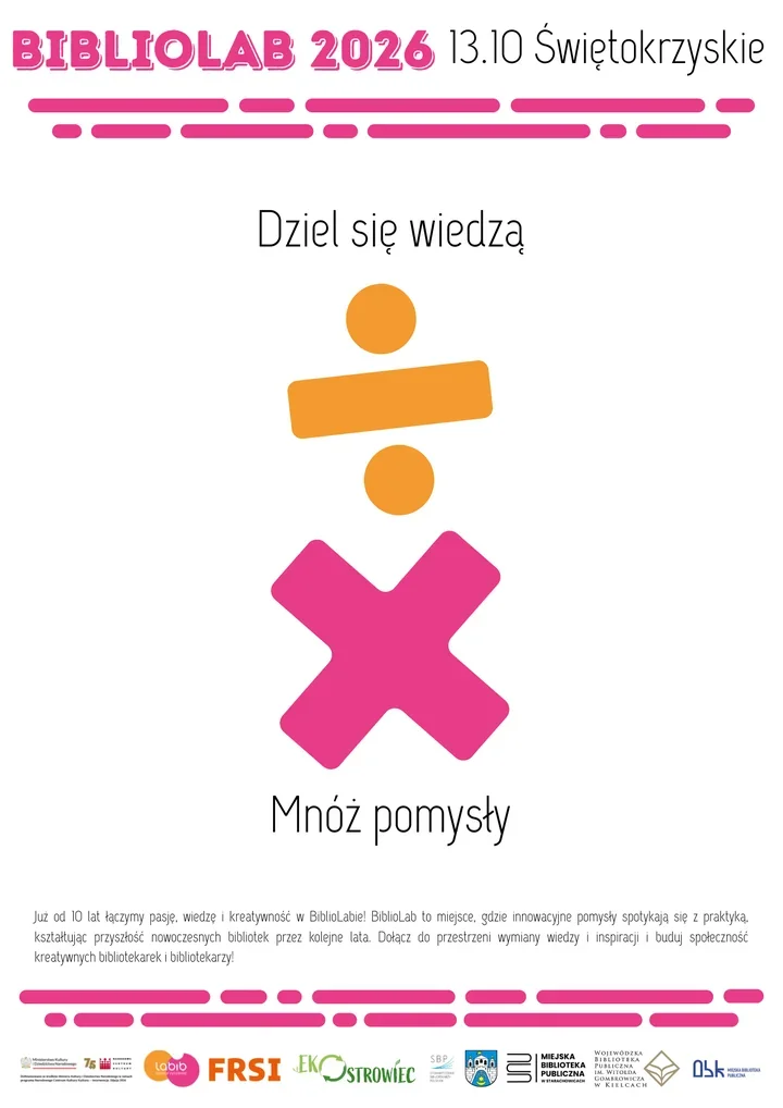 Bibliotekarze z całego województwa przyjadą do Ostrowca
