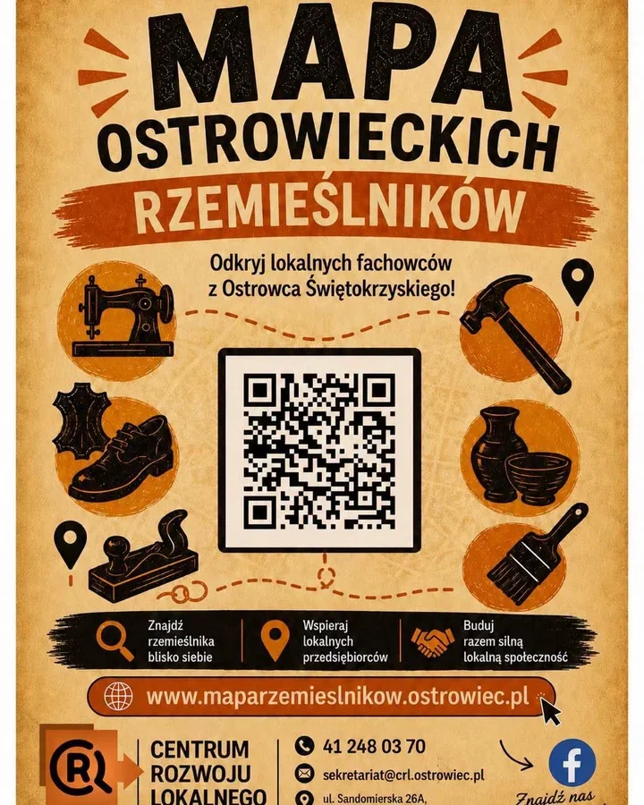Szewc, zegarmistrz i rękodzielnik w jednym miejscu. Powstała mapa fachowców