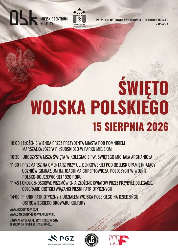Święto Wojska Polskiego w Ostrowcu. Uroczystości i piknik z żołnierzami