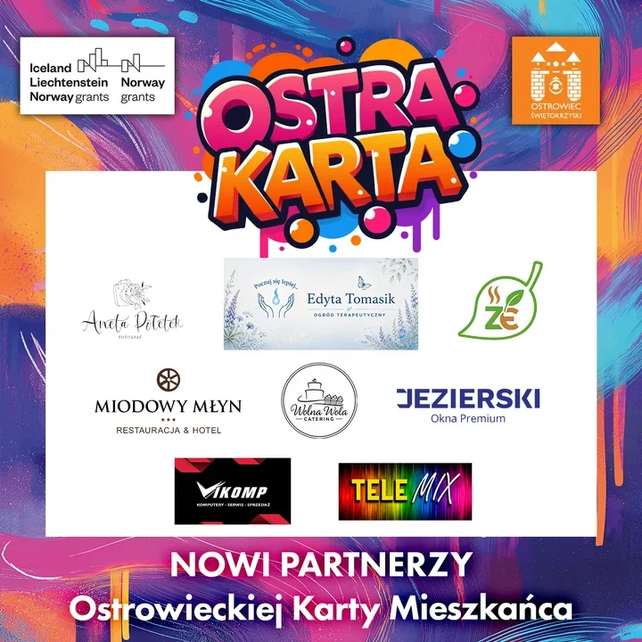 OstraKarta ma już 65 partnerów. Nowe zniżki dla mieszkańców Ostrowca