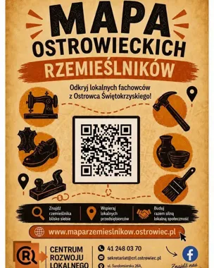 Szewc, zegarmistrz i rękodzielnik w jednym miejscu. Powstała mapa fachowców