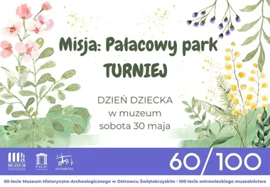 Pałacowy park zamienia się w grę przed Dniem Dziecka w Ostrowcu