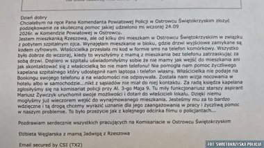 Zatrzasnęły drzwi i zostały bez telefonu. Pomogli policjanci