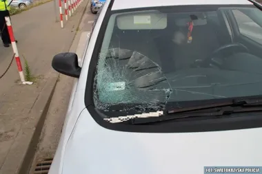 Siniaki po zderzeniu z autem - policja wylicza błędy na hulajnodze