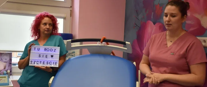 Poród rodzinny w nowej sali z wanną. Ruszyła Szkoła Rodzenia