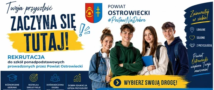 Rusza rekrutacja do szkół ponadpodstawowych w powiecie ostrowieckim