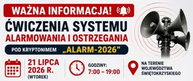 Syreny zabrzmią w Ostrowcu. To będą ćwiczenia, nie realne zagrożenie